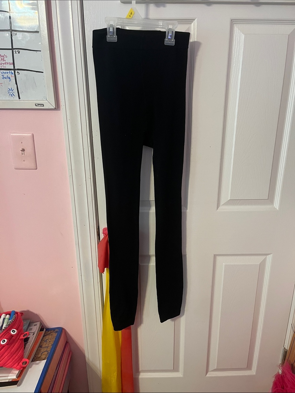 Steve Madden Black Fleece lined Leggings - Slim Stretch Fit